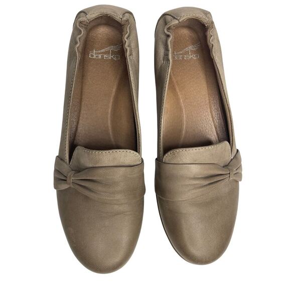 Dansko Karen Taupe Slip-on Loafers size 38 - Picture 2 of 9